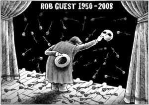 Rob Guest 1950-2008. 3 October, 2008