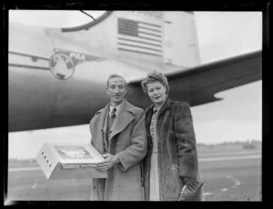 Mr and Mrs Higgins, PAWA (Pan Am World Airways)