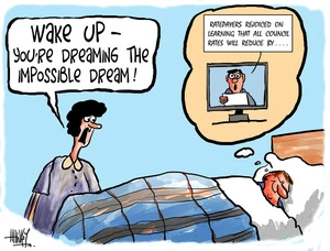 Hawkey, Allan Charles, 1941- :"Wake up - you're dreaming the impossible dream!" 29 August 2011