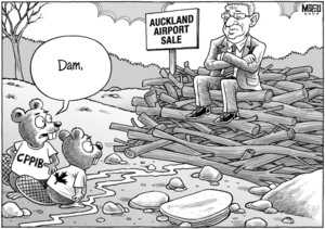 Auckland Airport sale. "Dam." 5 March, 2008