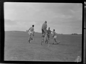 Mock polo game at the Waikato Air Pageant