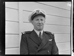 Commander H E Boyes, New Zealand National Airways Corporation