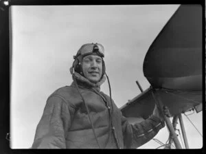 Mr C Fatham, assistant instructor, Canterbury Aero Club