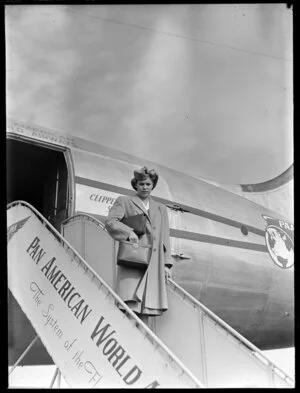 Miss R G Anderson, PAWA hostess