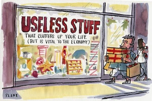 Useless stuff that clutters up your life (but is vital to the economy). 8 December, 2003