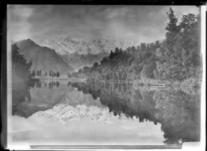 Lake Matheson and Mt Cook, South Westland