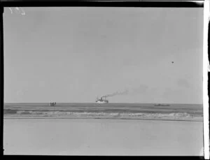 Matai ship off Bruce Bay, South Westland