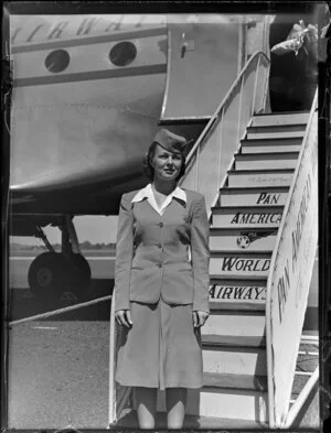 Miss Berry Tarrant, stewardess Pan American World Airways
