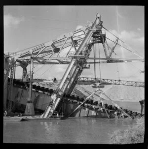 Gold dredge, South Island