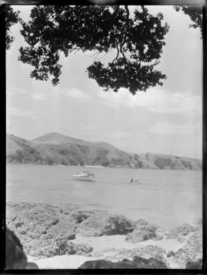 Beach scene, Bay of Islands