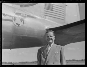 Mr J P E Collette, Pan American World Airways passenger