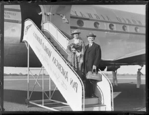 Thomas and Irene Giles, passengers of PAWA