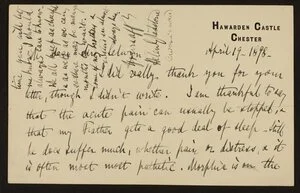 Letter - Helen Gladstone