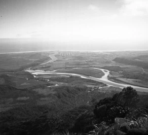 Buller River, leading to the Tasman sea
