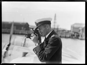 Unidentified crew member of the flying boat, Centaurus, Imperial Airways Ltd