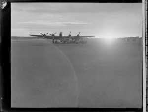 Aircraft Halifax at Whenuapai