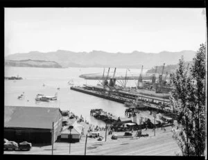 Seaplane Centaurus, anchored at Lyttelton harbour