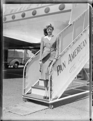 Miss Anne Bisgood (air hostess), Pan American World Airways (PAWA)