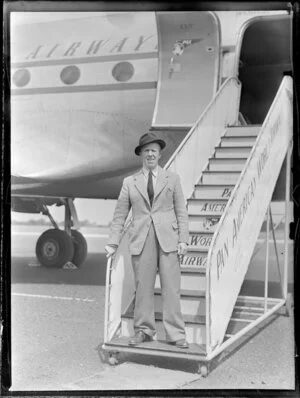 Mr Brierly, passenger Pan American World Airways