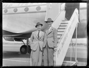 Mr Brierly and Mr Garnet, passengers Pan American World Airways