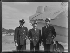 Crew of the Catalina aircraft Trapas