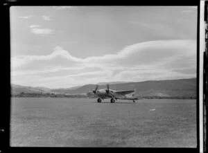 Royal New Zealand Air Force de Havilland Mosquito at the Royal New Zealand Aero Club pageant in Dunedin