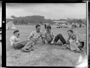 Rotorua Aero Pageant including Messrs T A Bert, B M Dillner, N L Kiddle and C S Drummond
