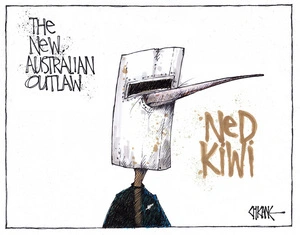 The new Australian outlaw - Ned Kiwi