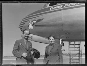 Pan American World Airways passengers, Professor and Mrs Horace Hollindrake