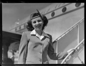 Pan American World Airways stewardess, Rosemary Howe