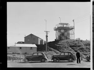 Air traffic control tower, Paraparaumu airport, Kapiti Coast