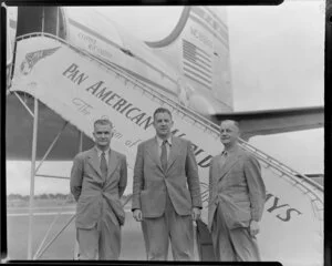 Pan American World Airways passengers, Fred Johnston, Ronald Simmonds, Manuel Morris