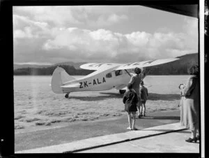 Waco aircraft ZK-ALA, Blackmore's Air Services, Rotorua