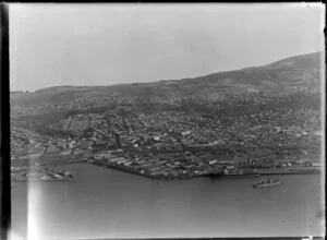 Dunedin city and harbour