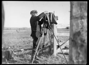 Mr A Bathgate, photographer, South Westland