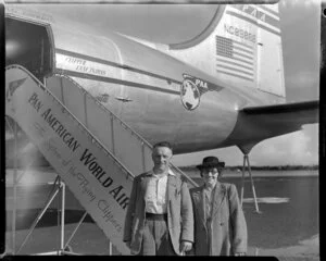Pan American World Airways Ltd (PAWA) passengers, Charles and Louisa Henderson
