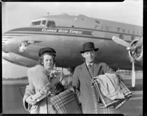 Pan American World Airways Ltd (PAWA) passengers Mr and Mrs Kean