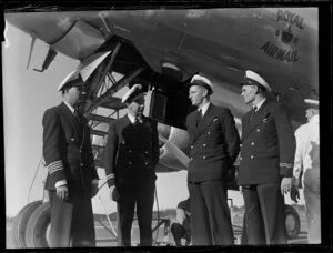 Qantas Airways Constellation crew, Whenuapai