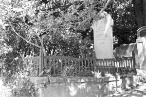 The Hancox family grave, plot 87.R, Sydney Street Cemetery.