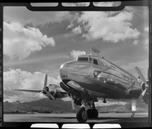 Sky Master VH-BPA ' RMA Resolution' airplane, BCPA (British Commonwealth Pacific Airlines), Nadi Airport, Fiji