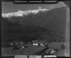 Fox Glacier village, Westland District