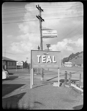 Tasman Empire Airways Ltd signpost, Whenuapai