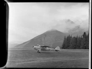 Southern Scenic Airtrips Ltd, Auster J/1 Autocrat aeroplane, ZK-APO, [Queenstown?]