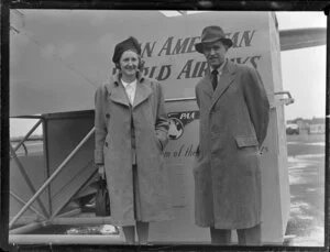 Pan American Airways passengers, Doctor and Mrs Kirk