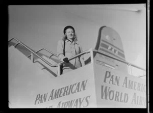 Pan American Airways passenger, Mrs Sanders