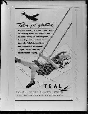 Tasman Empire Airways Ltd poster