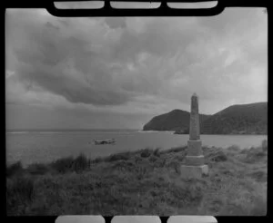 Lord Howe Island, Australia, including memorial monument dedicated to Allan Riverstone McCulloch