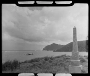 Lord Howe Island, Australia, including monument dedicated to the memory of Allan Riverstone McCulloch