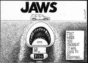 Scott, Thomas, 1947- :Just when you thought it was safe to go shopping... Dominion Post, 15 September 2004.