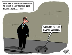 Hawkey, Allan Charles, 1941- :"Welcome to the hidden economy." 7 September 2011